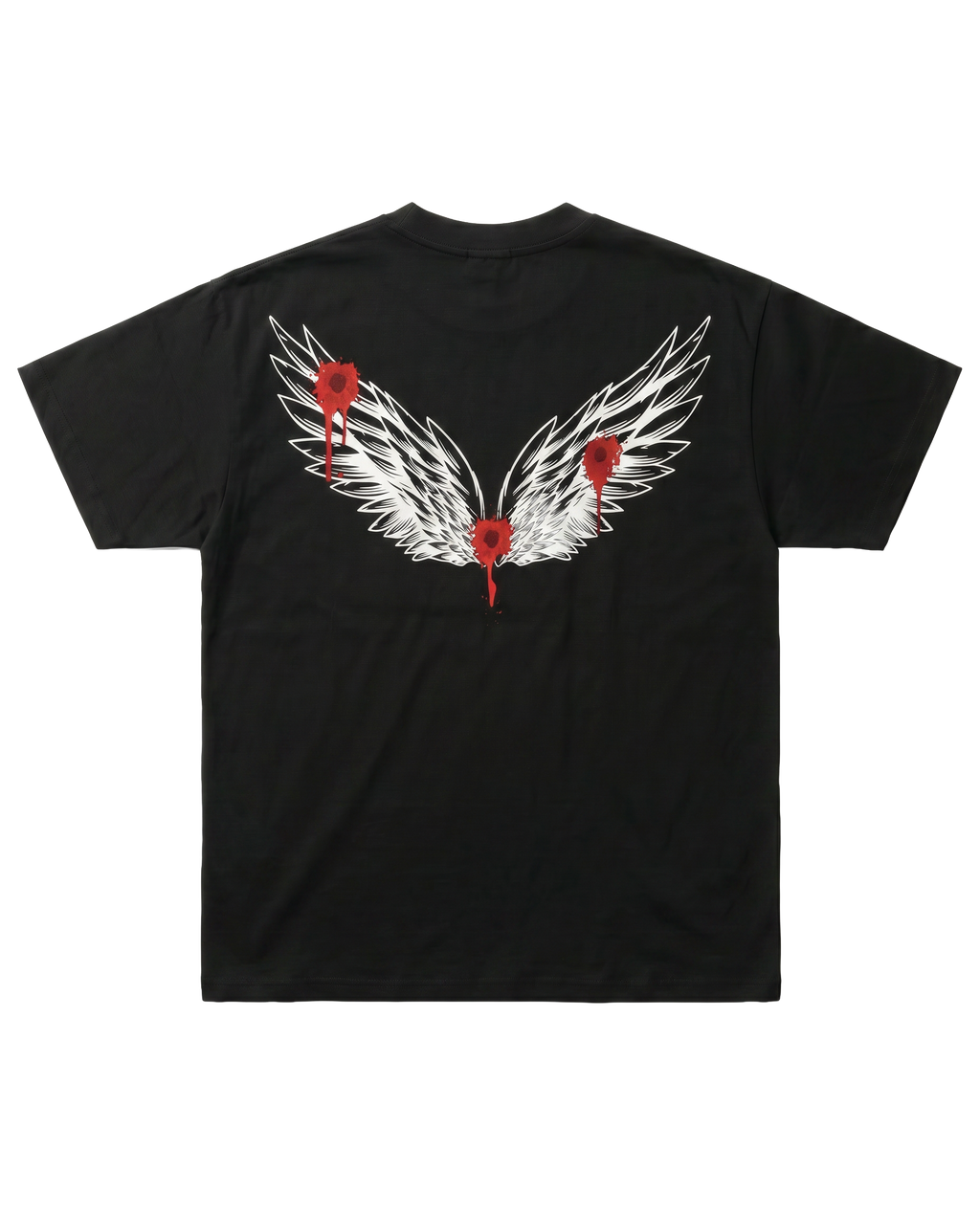 Oversize T-Shirt Black „Fallen Angel“