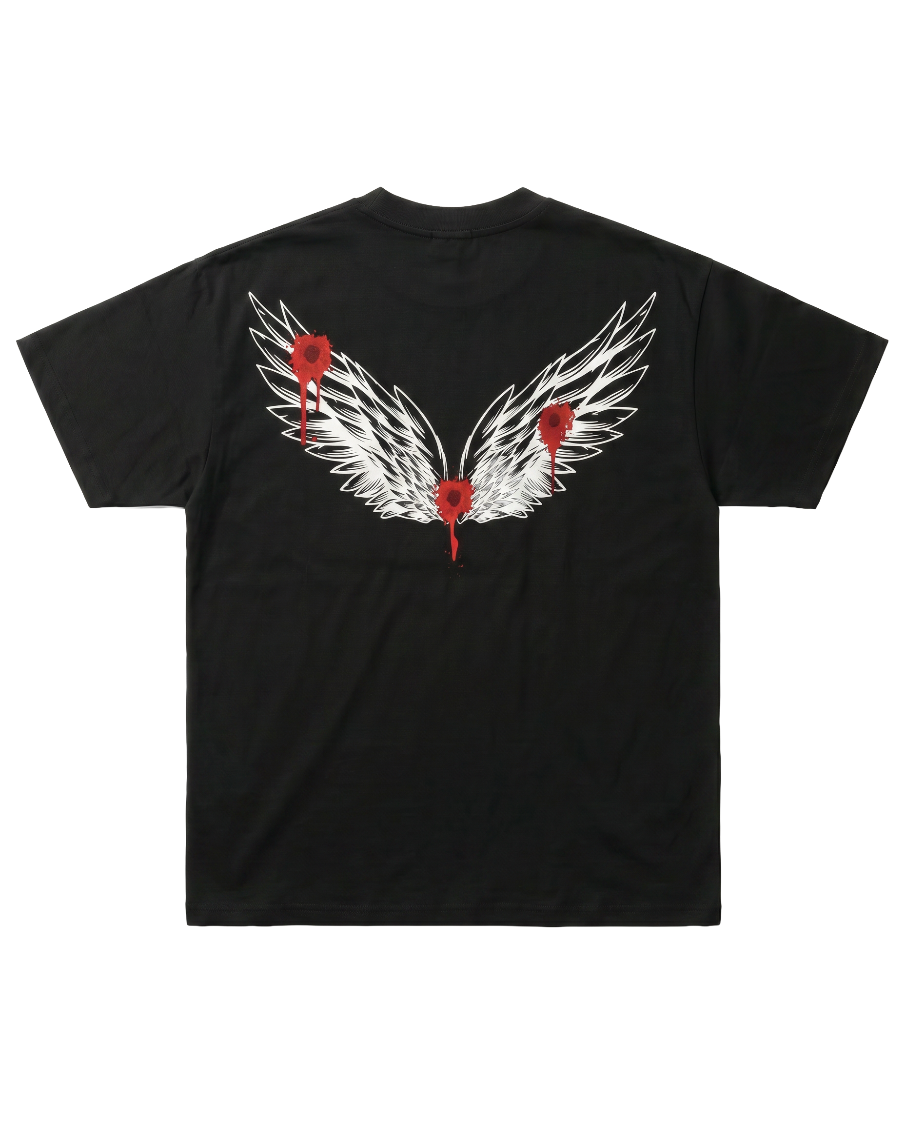 Oversize T-Shirt Black „Fallen Angel“