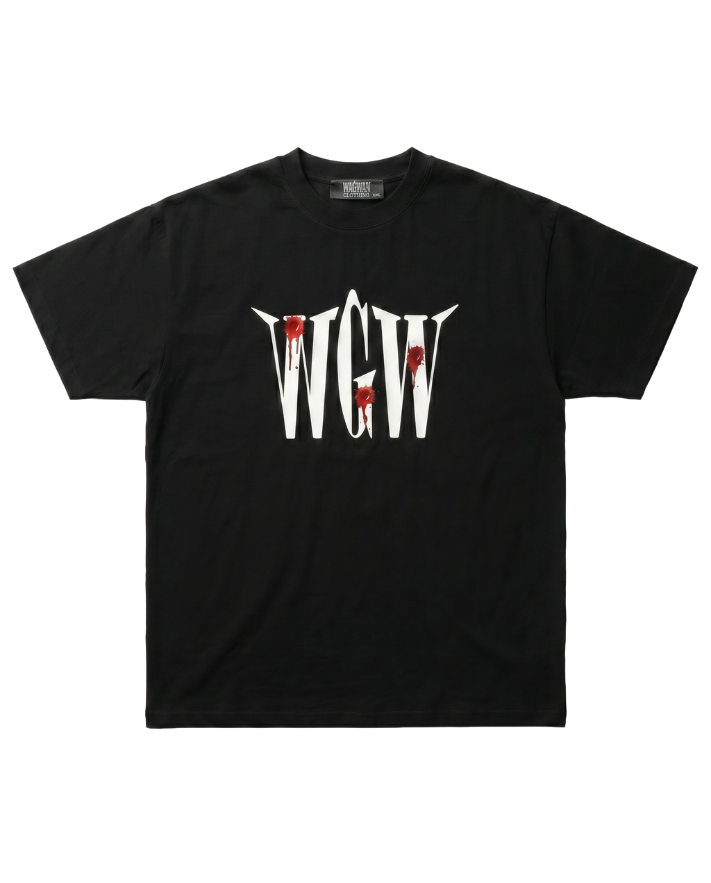 Oversize T-Shirt Black „Fallen Angel“
