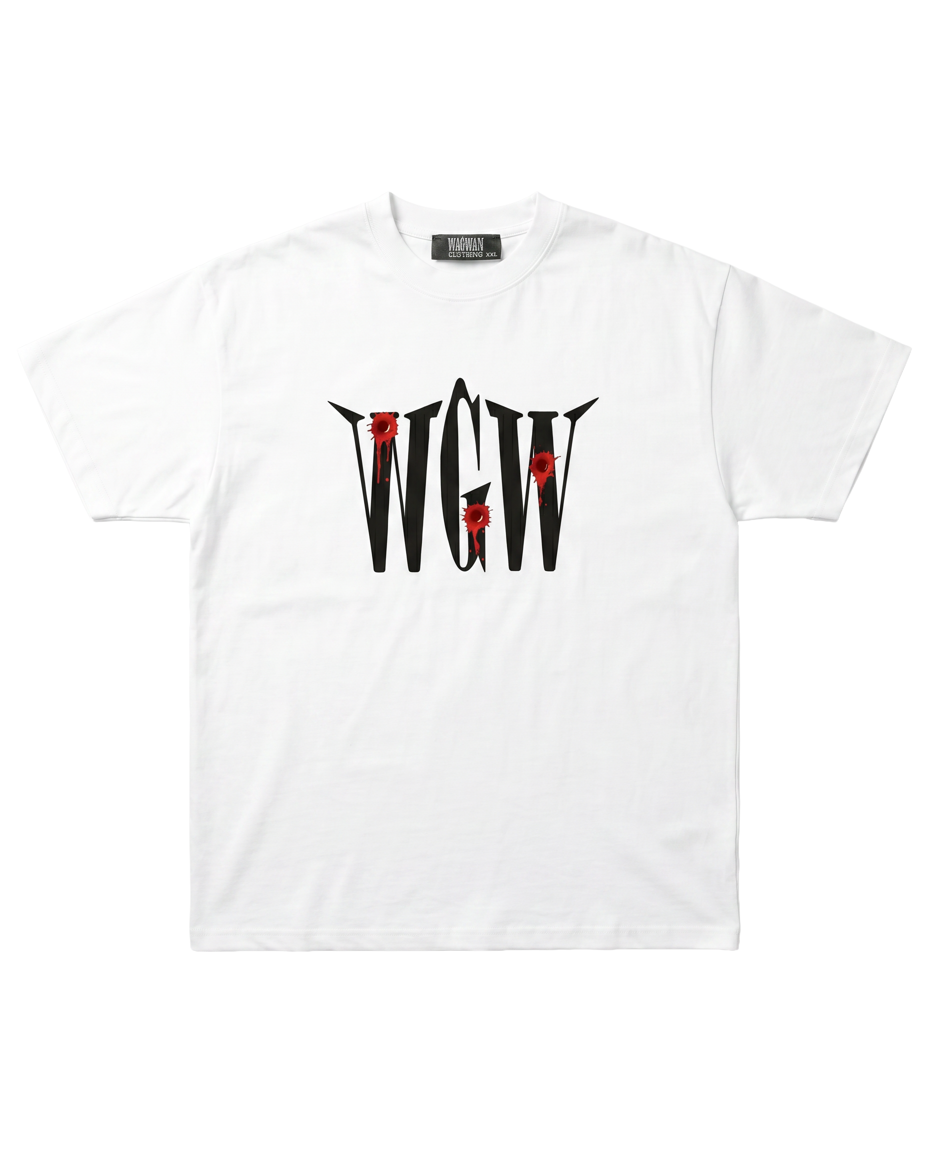 Oversize T-Shirt White „Fallen Angel“