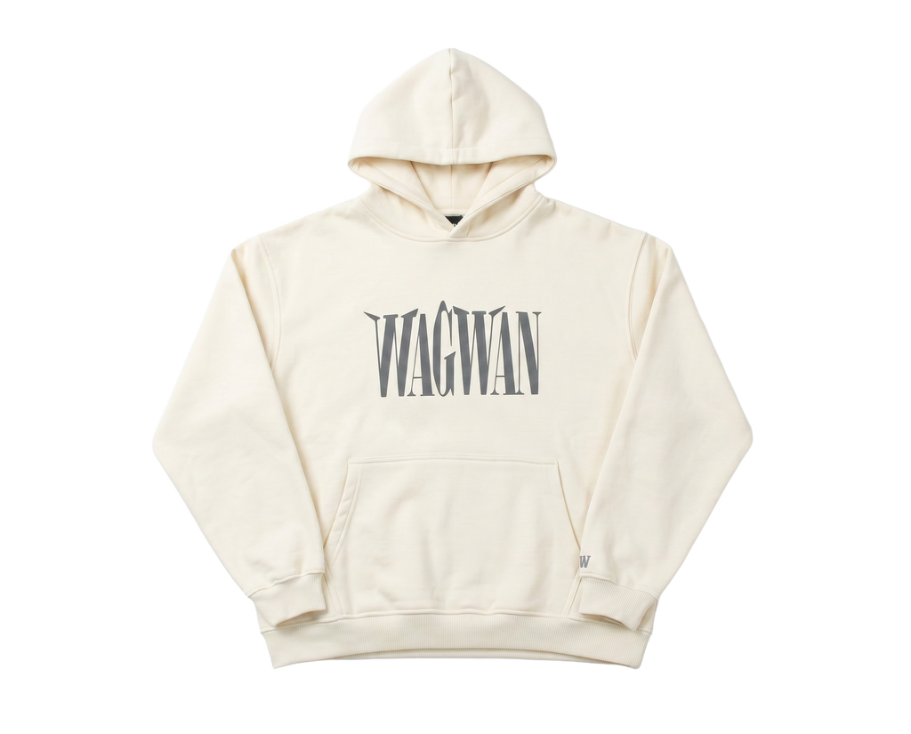 Oversize Hoodie Beige „BLOOD“