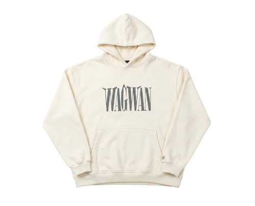Oversize Hoodie Beige „BLOOD“